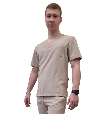 Bluza medyczna Cheroke Stretch - beżowa