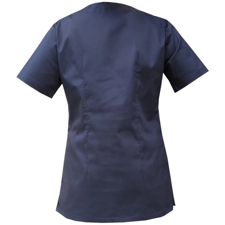 Bluza chirurgiczna damska elastyczna stretch - granatowa