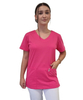 Bluza medyczna elastyczna bawełna, ELASTIC BLOOM - amarantowa