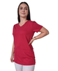 Bluza medyczna elastyczna bawełna, ELASTIC BLOOM - bordowa