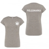 T-shirt - pielęgniarka, koszulka medyczna damska - szara